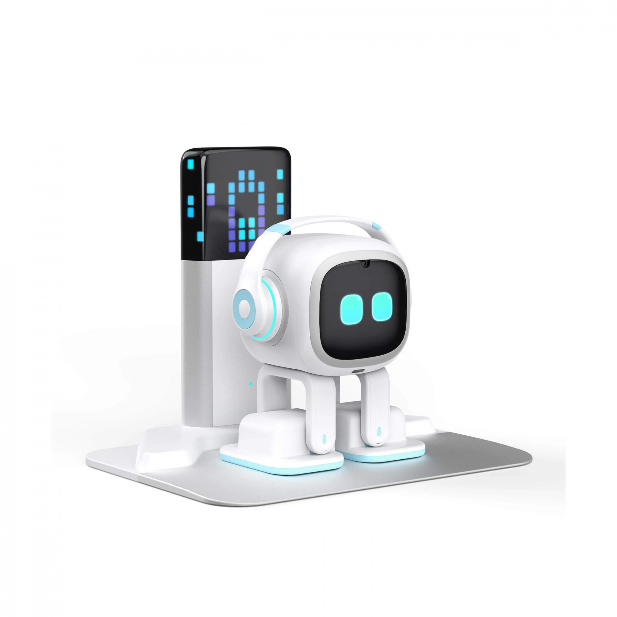 Розумний  робот  EMO GO HOME  штучний інтелект Емо зі станцією color: White